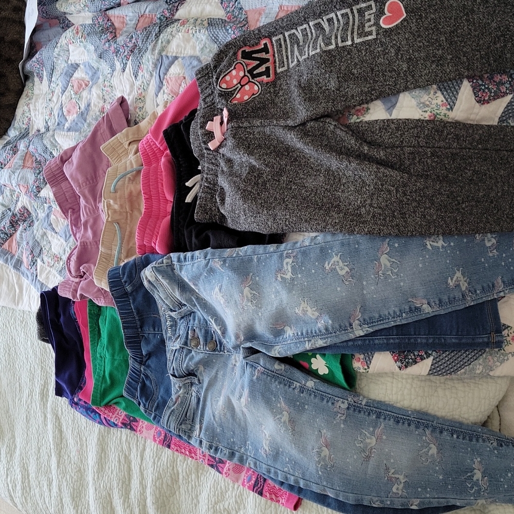 5t (and one 6) pants/shorts lot